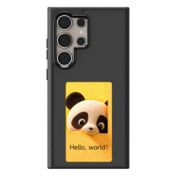 E-ink NFC phone case